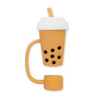 10mm Silicone Boire Caractère De Noël Paille Conseils Couvre Cap Paille Topper Charmes En Vrac Gobelet Tasse En Gros