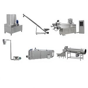 Nouvelle ligne de production automatique de granulés d'aliments pour poissons avec acier inoxydable 304 Service mondial - Product Image 1