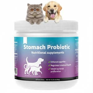 Integratori Probiotici OEM&ODM per Cani e Gatti, Compresse Morbide per la Digestione, Migliorano l'Appetito, Integratori Sicuri per la Salute degli Animali - Product Image 1