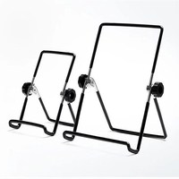 Support métallique triangulaire de bureau Support de réglage libre à 160 degrés adapté à la tablette de téléphone portable IPad
