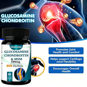 Compléments alimentaires pour la santé des articulations, comprimés de glucosamine et de chondroïtine halal OEM, MSM, glucosamine, chondroïtine - Product Image 3
