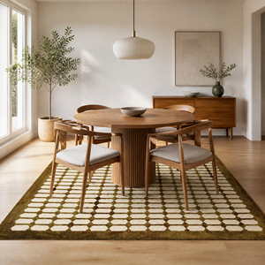 Alfombra de Diseño Moderno con Patrón a Cuadros, Tamaño Personalizado para Sala de Estar y Dormitorio, 2026 - Product Image 5