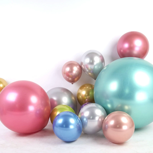 Precio de fábrica 5 10 12 18 36 pulgadas globo de látex metálico globos de látex de helio globos de látex para fiesta de diferentes tamaños - Product Image 1