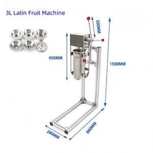 Máquina para Hacer Churros Españoles de 3L con Freidora, Precio al por Mayor, Máquina Manual de Acero Inoxidable para Churros - Product Image 2