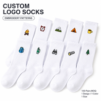 Chaussettes de sport pour hommes, modèle gratuit, chaussettes de course à pied, chaussettes rembourrées, broderie personnalisée