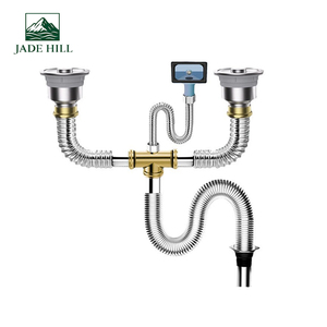 Égouttoir de cuisine en acier inoxydable 304, en matériau flexible et à conception ondulée extensible, pour la vente en gros - Product Image 1