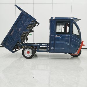 Nouveau Style <span class=keywords><strong>Transport</strong></span> Puissant Fermé Vélo Électrique Cargo Tricycles Électrique Tricycle Électrique Batterie - Product Image 4