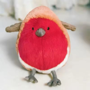 Vente en gros : Peluche Robin personnalisable avec logo, jouet oiseau de grande taille, coussin Robin, cadeau pour enfants - Product Image 3