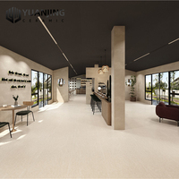 Carreaux en porcelaine imitation marbre de haute qualité Foshan, grands carreaux en porcelaine, dalle beige, salon, villa, hôtel, appartement, carreaux de sol