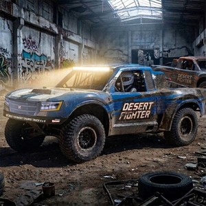 YIKONG YK8081 Camioneta RC de Escala 1/8 4WD para Pistas Cortas, 85KM/H, Motor sin Escobillas, Suspensión Independiente, Vehículo Todoterreno para Desierto - Product Image 1