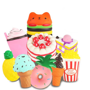 Jouets Squishy Blancs Vides à Personnaliser pour la Peinture, à Remontée Lente, Anti-Stress, pour Enfants, TDAH, Autisme - Product Image 1
