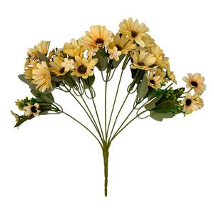 All'ingrosso cimitero artificiale fiori cespugli funebri fiori incrociati fiore Grave per la decorazione - Product Image 3