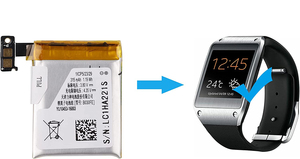 Batería de repuesto Original para reloj inteligente <span class=keywords><strong>SAMSUNG</strong></span> Gear S, SM-R750, R750, 2021 mAh, 0 ciclos, 300 años - Product Image 2