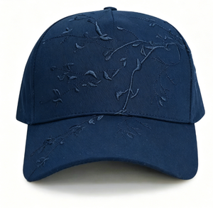 Gorras de Béisbol Bordadas con Hojas, Unisex, Personalizadas, 100% Algodón Twill, Ajustables, Bordado 3D, para Deportes y Actividades al Aire Libre - Product Image 1