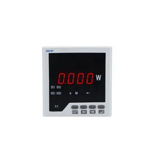 electricity meter Digital LED display three phase power meter 96*96mm wattmeter powermeter