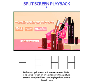 Qunmao cao-độ sáng hiển thị 24/<span class=keywords><strong>7</strong></span> từ xa quản lý nội dung thời gian thực cập nhật không biên giới kỹ thuật số biển cho sân bay quảng cáo - Product Image 6