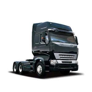 2024 6x4 truk traktor Harga terbaik Logo kustom Trailer traktor kepala truk kontainer dengan 375hp mesin kondisi baru