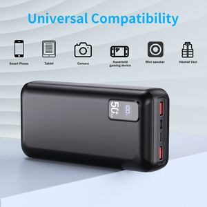 चार यूएसबी पोर्ट प्रकार सी 22.5w फास्ट चार्जिंग आउटपुट पावर बैंक 50000 साथ ओम उच्च क्षमता वाला पावर बैंक - Product Image 2