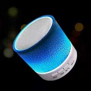 Portable Mini sans fil BT haut-parleur extérieur sans fil Portable haut-parleur A9 rvb lumière LED multi couleur mains libres maison lecteur de musique - Product Image 3