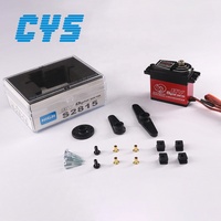 Servomoteur sans noyau HV haute vitesse CYS-S2815 71g 14/17kg.cm avec engrenage en titane étanche pour pièces d'avion RC, voiture, bateau