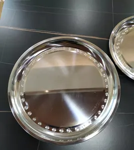 中国サプライヤーカスタム食品グレード金属ステンレス鋼子供用食品トレイセット