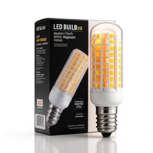 หลอดไฟ LED E12 1W แบบหลอดไส้ แสงสีขาวอบอุ่น สำหรับเปลี่ยนแทนหลอดเดิม - Product Image 2