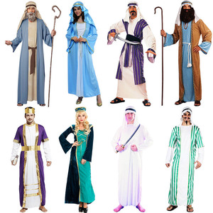 <span class=keywords><strong>Disfraz</strong></span> de Halloween Exportación transfronteriza Comercio exterior Antiguo <span class=keywords><strong>egipcio</strong></span> Hombre Arabia Saudita Dubai Robe Ropa de pastor - Product Image 2