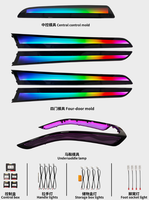 Lumière d'ambiance automatique améliorée pour Audi A4 A5 B9 Éclairage Car Styling LED Atmoshphere Lights 2017-2025 26 couleurs