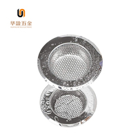 Filtre de vidange d'évier en acier inoxydable, panier à mailles anti-colage, pour la cuisine, 4.5 ou 5 pièces