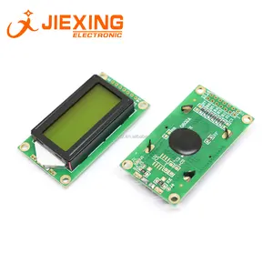 LCD 0802A 8X2 Yellow green backlight 5V LCD Display Module 8*2 HJ0802ZFA 14PIN