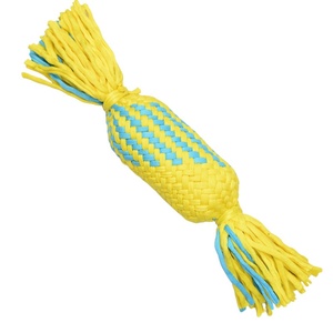 Oferta Especial: Juguete Interactivo con Sonido para Limpiar los Dientes de Perros y <span class=keywords><strong>Gatos</strong></span> Pequeños y Medianos, en Forma de Algodón de Azúcar - Product Image 1