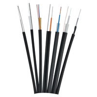 1 2 4 6 8 12 24 48 96 144 Cable de caída para exteriores GYXTW ADSS Cables de caída de comunicación de fibra óptica FTTH de modo único