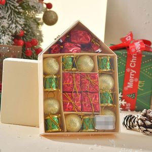 Adornos Navideños 2025, Juego de Decoración para Árbol de Navidad, Bolas Colgantes para Fiesta - Product Image 5