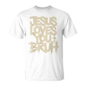 Camiseta de manga corta inspiradora Faith Hope Love, unisex, para adultos, con cuello redondo, estampado digital - Product Image 1
