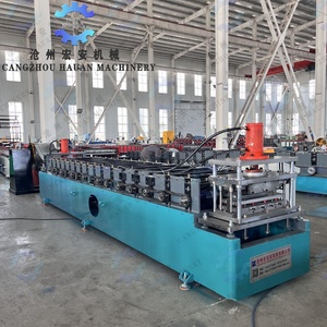 Machine de profilage à froid pour poutres de rayonnages à niveaux, machine de profilage à froid pour rayonnages de stockage en acier, prix en Chine - Product Image 2