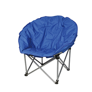 折りたたみレジャー青ターゲットビーチムーンチェアラウンド - Product Image 1