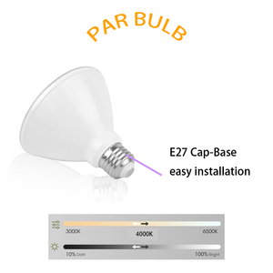 Nhà Máy Giá <span class=keywords><strong>LED</strong></span> <span class=keywords><strong>par20</strong></span> bóng đèn 100-240V 15 Wát Chất lượng cao E27 cơ sở CRI80 dân cư sử dụng 2700k-6500K Nhiệt độ màu - Product Image 1