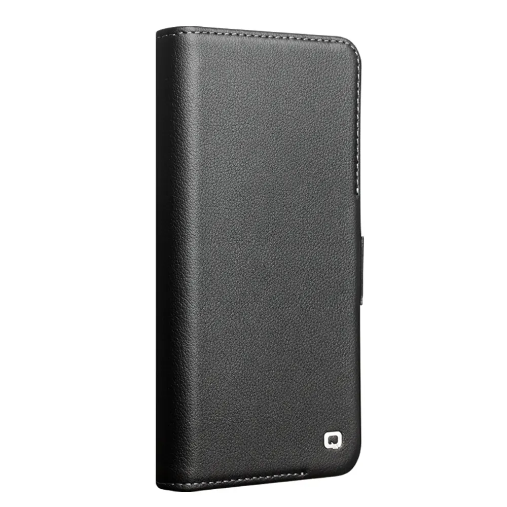 Capa magnética de couro de grão superior 2024 QIALINO para Samsung Galaxy S24 ultra Plus