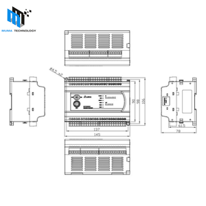 デルタプログラミングコントローラPLC DVP-EXシリーズ 20 I/O PLC DVP20EX200T プログラミングロジックコントローラ（RS-232 1ポート、RS-485 2ポート搭載） - Product Image 5