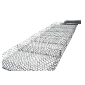 Anping Sechseck Gabion Fabrik 3x1x1 6x8 cm Maschen loch Größe Feuer verzinkt Johor Bahru Gabion Draht geflecht/Gabion Box/Gabion Mesh