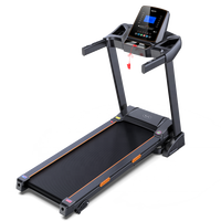 Caminadora Eléctrica Plegable Premium con Pantalla LCD, Inclinación Ajustable, Equipo de Gimnasio en Casa, Máquina para Correr y Caminar, Frecuencia Cardíaca 1-14 km/h