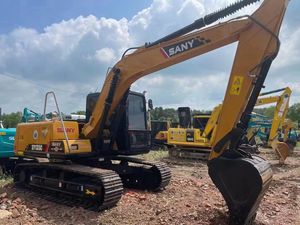 Máquina excavadora SANY 135C de segunda mano, pista hidráulica original de 14 toneladas, excavadora usada en Shanghai - Product Image 2