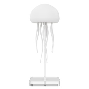 7-màu USB-Powered nổi tua Mặt dây chuyền ánh sáng đầy đủ màu sắc Gradient sứa dẫn giọng nói thông minh kiểm soát đêm ABS - Product Image 4
