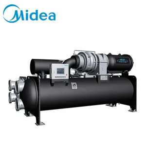 Midea 400V 고효율 R134a 10ton 수냉식 원심 냉각기 가격
