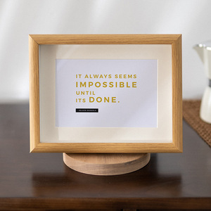 Cadre photo créatif en gros pour décoration de table avec verre trempé et design creux tridimensionnel, 6x7/8 pouces et 10 pouces - Product Image 6