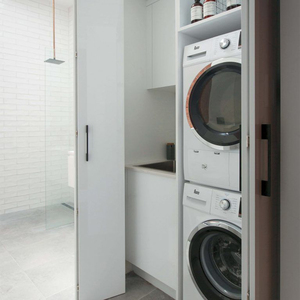 Armoire murale moderne réglable, sur mesure, écologique et durable pour la maison, la villa, l'hôtel, le magasin, la buanderie, la machine à laver - Product Image 6