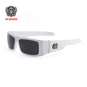 <span class=keywords><strong>แว่น</strong></span>กันแดดทรงสี่เหลี่ยมสไตล์ OG รุ่น 2026 ล็อคส์ สไตล์ ชิคาโน ฮาร์ดคอร์ แก๊งก้า สไตล์กันแดดป้องกันรังสียูวี 400 ปี 2026 - Product Image 6