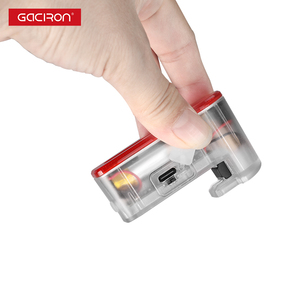 Lanterna Traseira Inteligente a Laser GACIRON W03AW para Bicicleta, 30 Lumens, Montagem Magnética, Luz de Advertência de Segurança para Bicicleta - Product Image 5