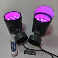 Luz LED de Jardín UV395nm con Atenuación de Color RGBW, Base Redonda, Zigbee, Wifi, Bluetooth 2.4g, DMX512 Inalámbrico