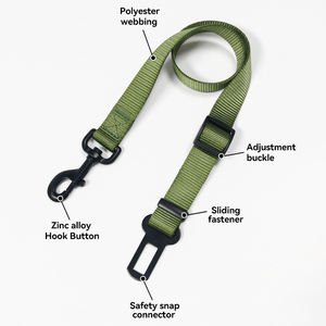 Ceinture de sécurité <span class=keywords><strong>pour</strong></span> <span class=keywords><strong>chien</strong></span> MUKER, nouveau design, style simple, réglable, <span class=keywords><strong>pour</strong></span> les sorties <span class=keywords><strong>en</strong></span> <span class=keywords><strong>voiture</strong></span>, sûre et pratique <span class=keywords><strong>pour</strong></span> les voyages <span class=keywords><strong>en</strong></span> <span class=keywords><strong>voiture</strong></span> avec son <span class=keywords><strong>chien</strong></span>. - Product Image 2